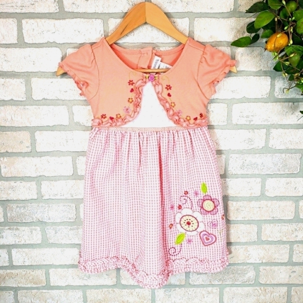 YOUNGLAND Casual Short Sleeve Dress Size 5